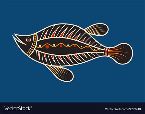Aboriginal Fish Paintings
