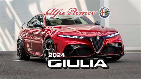 The 2024 Alfa Romeo Giulia Looks Stunning With Alfa Romeo's Latest ...