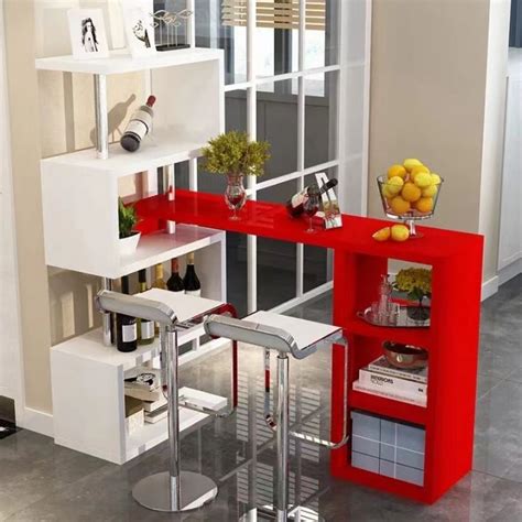 Bar table Rotating 360 Swivel Bar Counter Table with storage coffee ...