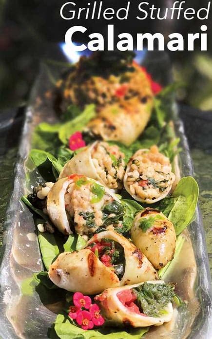 Grilled Stuffed Calamari: From Grecian Seas to Your Table