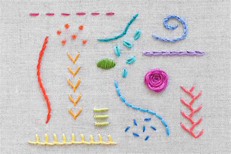 15 Stitches Every Embroiderer Should Know