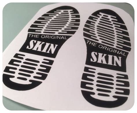 DR MARTENS BOOT PRINTS with the orginal skin logo comes in various sizes colours and finishes ...