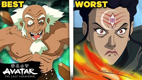 Ranking the Strongest White & Red Lotus Members in Avatar & The Legend ...