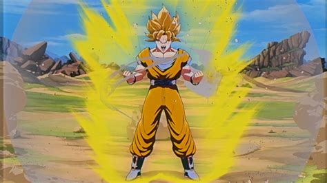 DBZ - Goku's Super Saiyan Transformation!! (CG) - YouTube