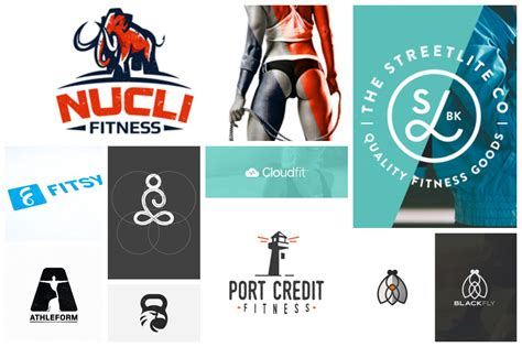 30 Cleverly Designed Fitness Logos for Your Inspiration - Inspirationfeed