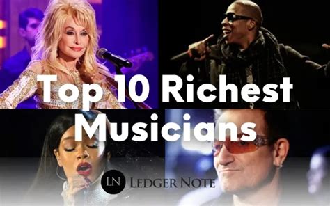 Top 10 Richest Musicians in the World and their Net Worth (Nov 2023)