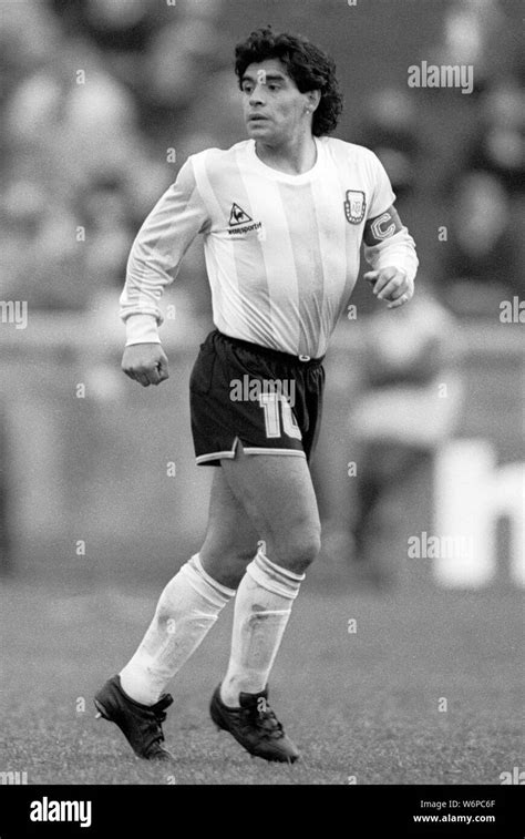 DIEGO MARADONA, ARGENTINA, 1988 Stock Photo - Alamy