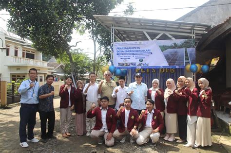 Bangun Pembangkit Listrik Tenaga Surya (PLTS), Untirta Resmikan Desa Energi Berdikari – Green Campus