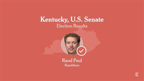 Kentucky U.S. Senate Election Results 2022: Rand Paul Defeats Charles ...