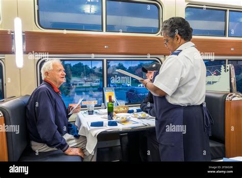 Passenger train amtrak silver meteor star hi-res stock photography and ...