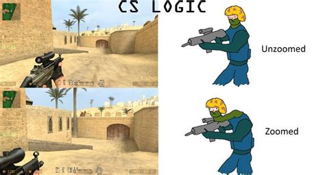 Counter Strike: Logic | Cs go memes, Funny meme pictures, Funny memes