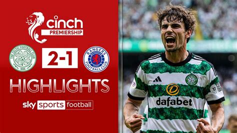 Celtic 2-1 Rangers | Scottish Premiership Highlights | Football News ...