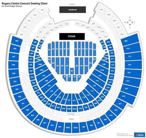 Rogers Centre Interactive Seating Chart Concert | Cabinets Matttroy