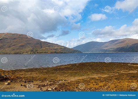 A View of Loch Linnhe stock photo. Image of idyllic - 159766920