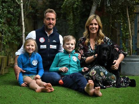 The calm before the storm: Ben Fogle relaxes with family ahead of ...