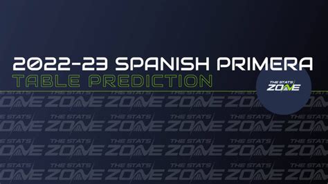 Spanish Primera - The Stats Zone