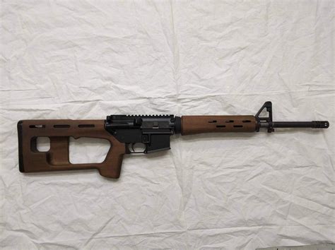 ADAR-15, AR-15 made in Russia. Wooden furniture, as well. : guns