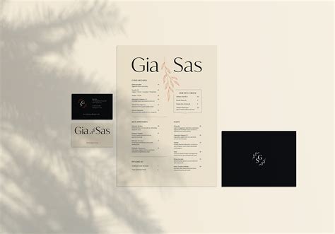 Gia Sas. Brand identity and illustration | Behance