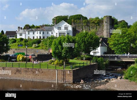 Brecon Castle Hotel South Wales Stock Photo - Alamy