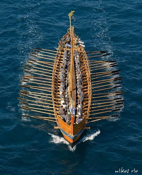 Modern reconstruction of the Argo. This replica of a Greek penteconter was completed in 2008 ...