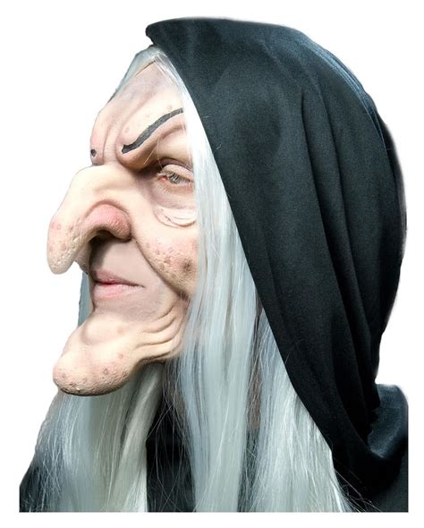 Hagatha Witch Foam Latex Mask for Halloween | Horror-Shop.com