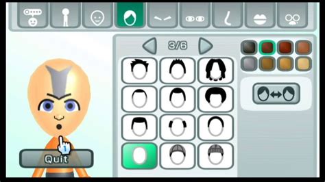 Mii Maker - How to make Aang Mii of The Last Airbender Avatar Tutorial Wii/3DS/WiiU/N3DS/Miitomo ...