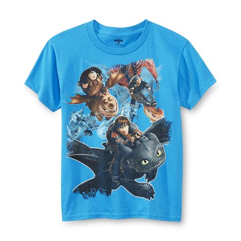 Dreamworks Boy's Graphic T-Shirt - How To Train Your Dragon 2