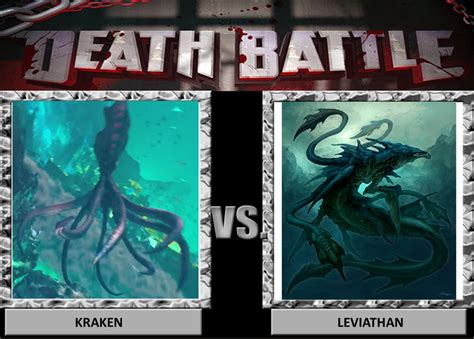 Kraken vs. Leviathan by ThranTantra on DeviantArt