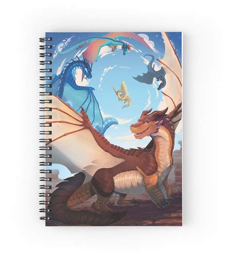 Spiral notebooks with high-quality edge-to-edge print on front. 120 ...