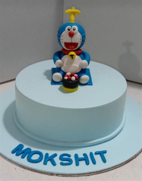 Doraemon Theme Cake – BRO N ME BAKERY