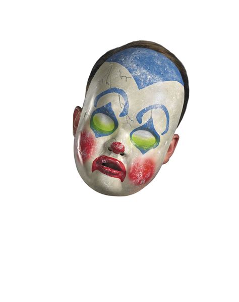 Clown Doll Mask – Spirit Halloween | Scary clown mask, Scary clowns, Clown mask