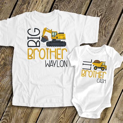 Personalized Sibling Shirt Sets - Zoey's Attic