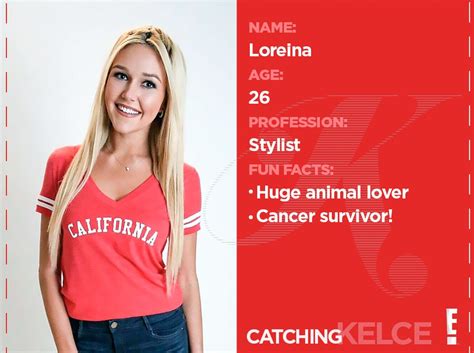 Loreina, California from Catching Kelce: Meet the Top 20 Girls! | E! News