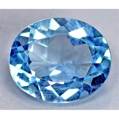 5 CT Blue Topaz Gemstone 0017