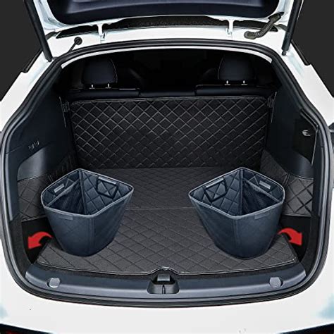 Topfit for Tesla Model Y Rear Trunk Storage Bins Waterproof,Foldable ...