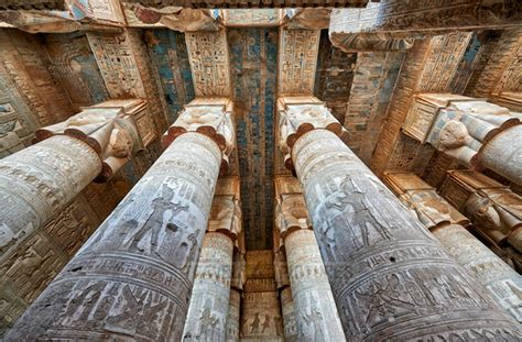 travel4pictures | Dendera Temple complex 2016 | magnificent ceiling ...