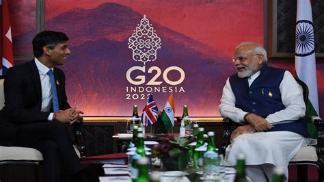 G20 Summit 2022: Rishi Sunak tweets in 'Hindi' hours after meeting PM ...