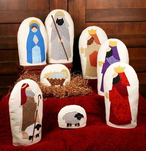 Applique Nativity Patterns | The Posy Collection