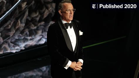 Tom Hanks Says He Has Coronavirus - The New York Times