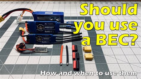 When to Use a Battery Eliminator Circuit (BEC) - YouTube