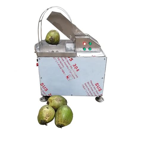 Fully Electric And Automatic Cut Coconut Machine Coconut Cutter Cutting ...