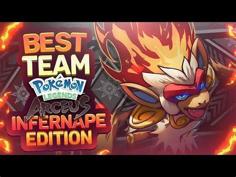 Best moveset for Infernape in Pokemon Legends: Arceus