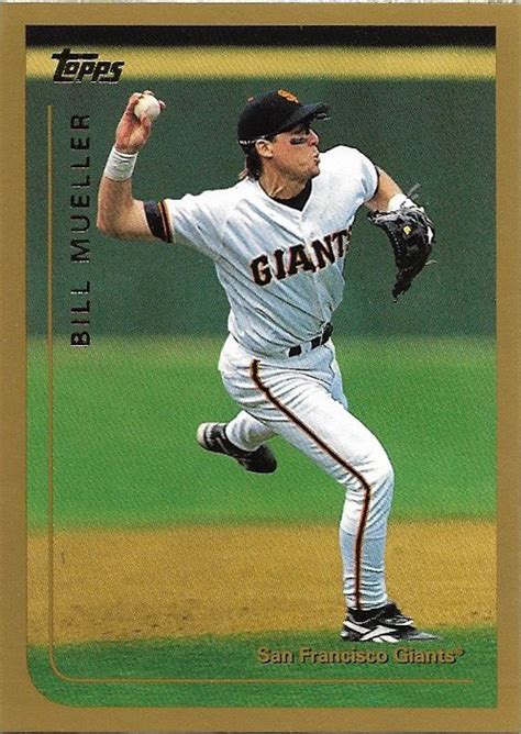 Bill Mueller 1999 Topps #377 San Francisco Giants Baseball Card