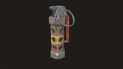 Stun Grenade Game-ready Asset - Download Free 3D model by Aaron ...