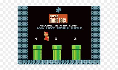 Super Mario Warp Pipe 1000pce Puzzle - Super Mario Bros, HD Png ...