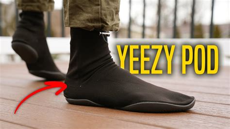 YEEZY POD Shoe REVIEW & On Feet - YouTube