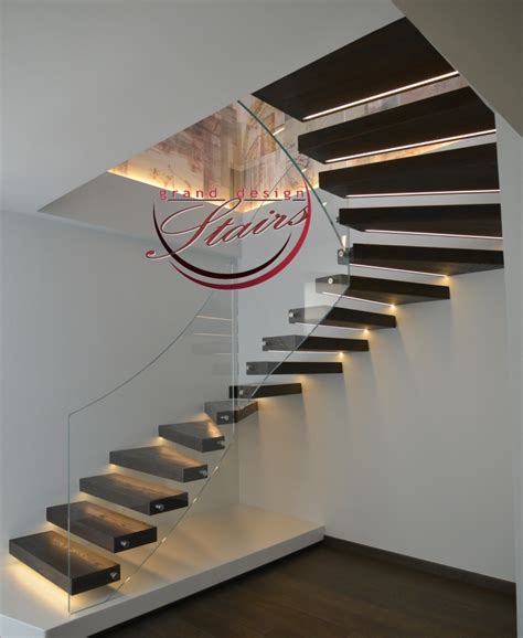 Cantilever Stairs Suspended Staircases or floating Stairways