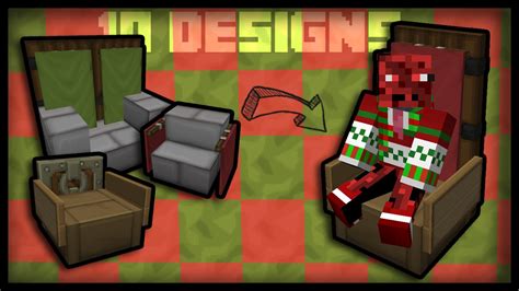 How To Build A Gaming Chair In Minecraft : We show you how to make a ...