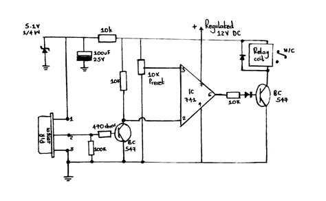 Pir Motion Detector Circuit Using A Single Transistor - vrogue.co