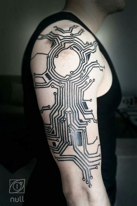 Discover 80+ circuit board tattoo sleeve super hot - in.coedo.com.vn